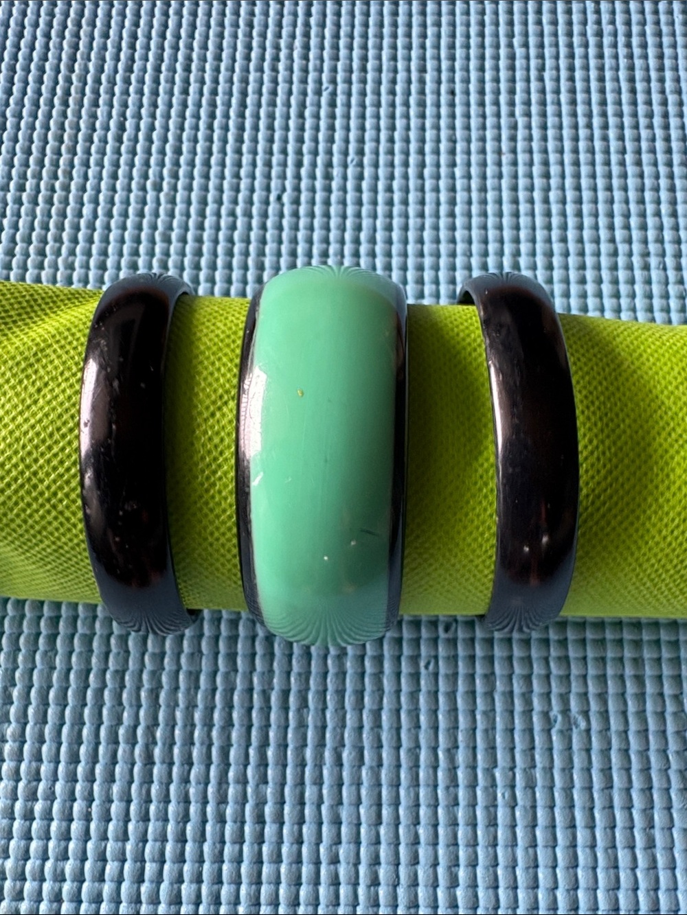 Vintage Bakelite Bangle Bracelets Set of 3